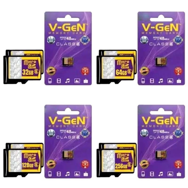 V-Gen memori card / memory micro sd V-Gen class / kartu memori