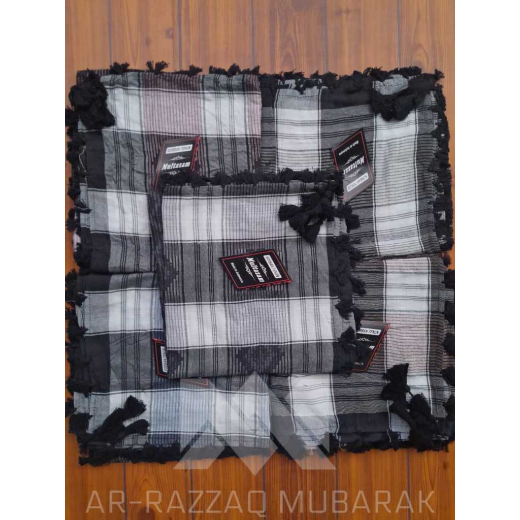 Sorban Segi Empat Songket Marsono/Sorban Palestina Premium