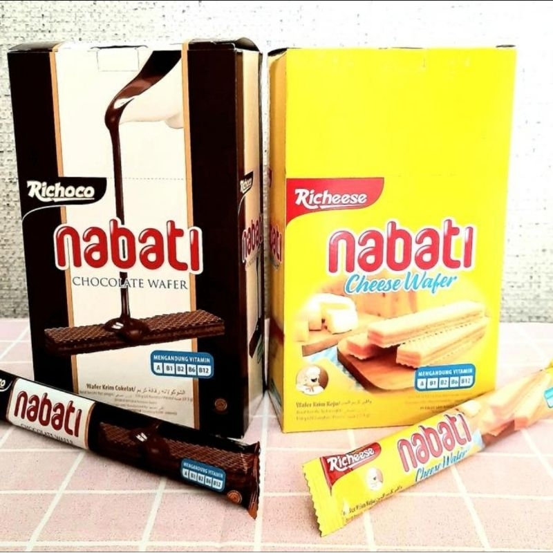 

Wafer Nabati 150gr (20pcs @7.5gr)