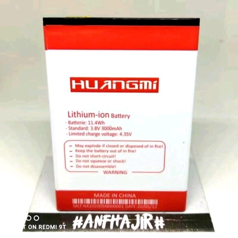 BATRE BATREI HUANGMI F8 ELEVEN BATRAI BATERAI HUANG MI F 8 ELEVEN ORIGINAL ( 3000 mAh ) ORIGINAL