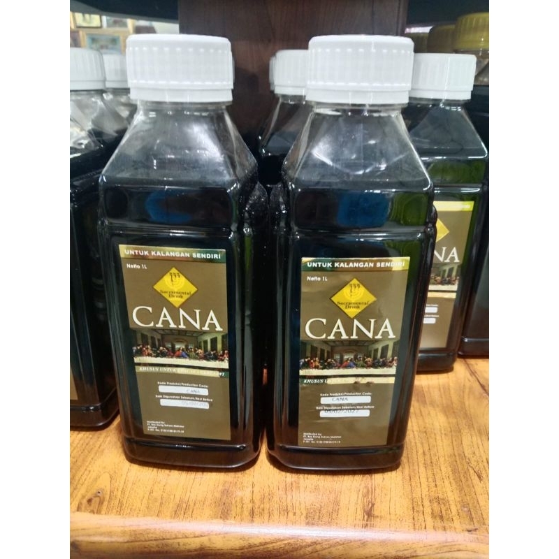 

Minuman Perjamuan Kudus Cana 1 Liter