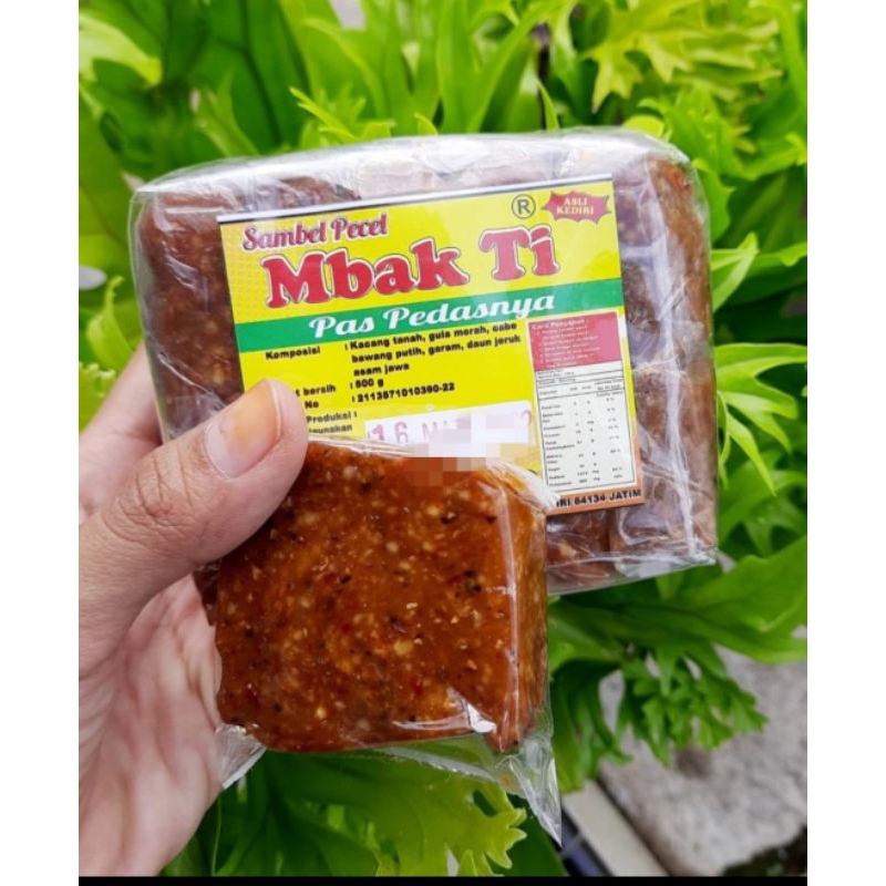 

Sambal Pecel MBAK TI Khas KEDIRI 500gram