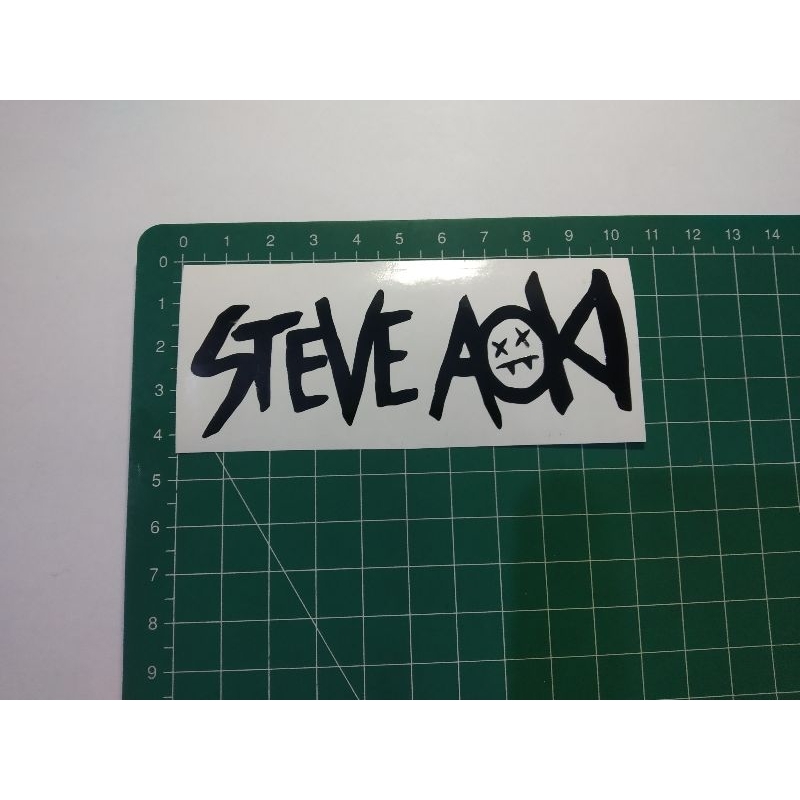 

stiker cutting Steve aoki