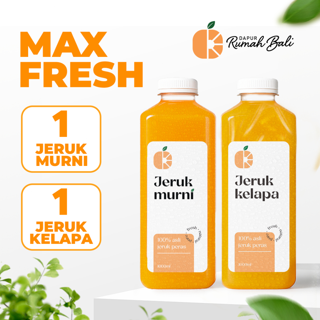 

Max Fresh 1 Liter Dapur Rumah Bali
