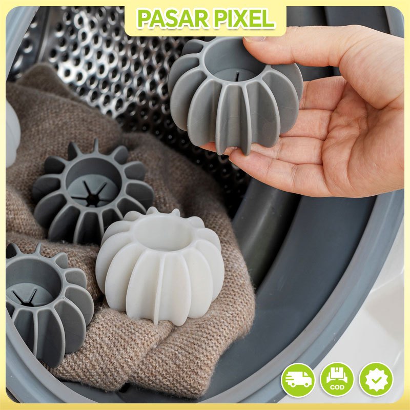 Bola cucian dekontaminasi anti kusut drum mesin cuci untuk mencegah pakaian kusut artefak pembersiha