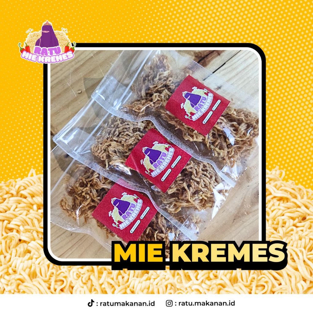 

Mie Kremes Kriuk Nagih 100g Enak Gurih by Ratu Makanan