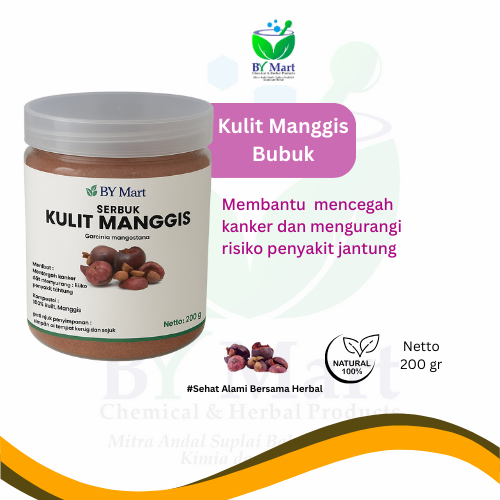 

BY KIMIAHERBAL Kulit Manggis Bubuk Tanpa Campuran (200gr) (500gr) (1kg) Obat Herbal Alami