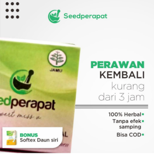 Seed Perapat Miss V BPOM | Pil Keputih Penyempit Vagina Herbal Original
