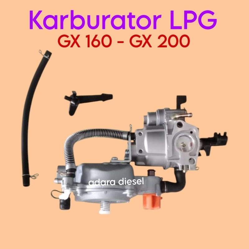Karburator LPG GX 160 GX 200 Carburator Conventer Enggine / Karburator ELPIGI