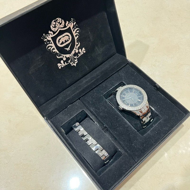 Jam tangan+Gelang Marc Ecko