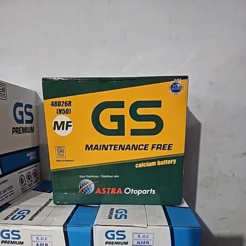 aki gs astra mf n50 50AH