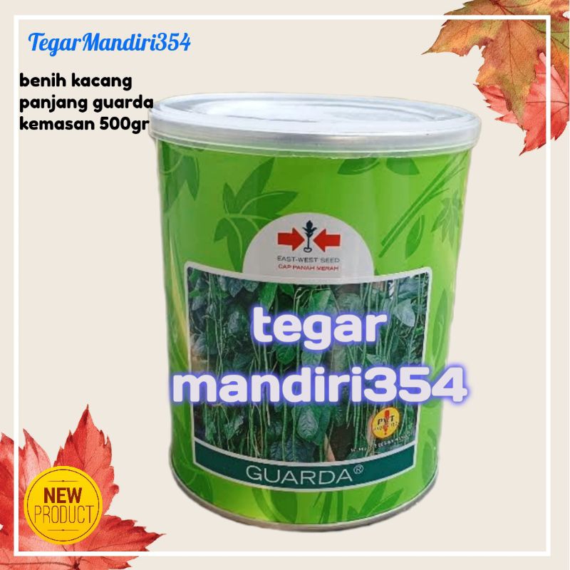 BENIH KACANG PANJANG Guarda 500gram / benih kacang panjang cap panah merah guarda 500gram