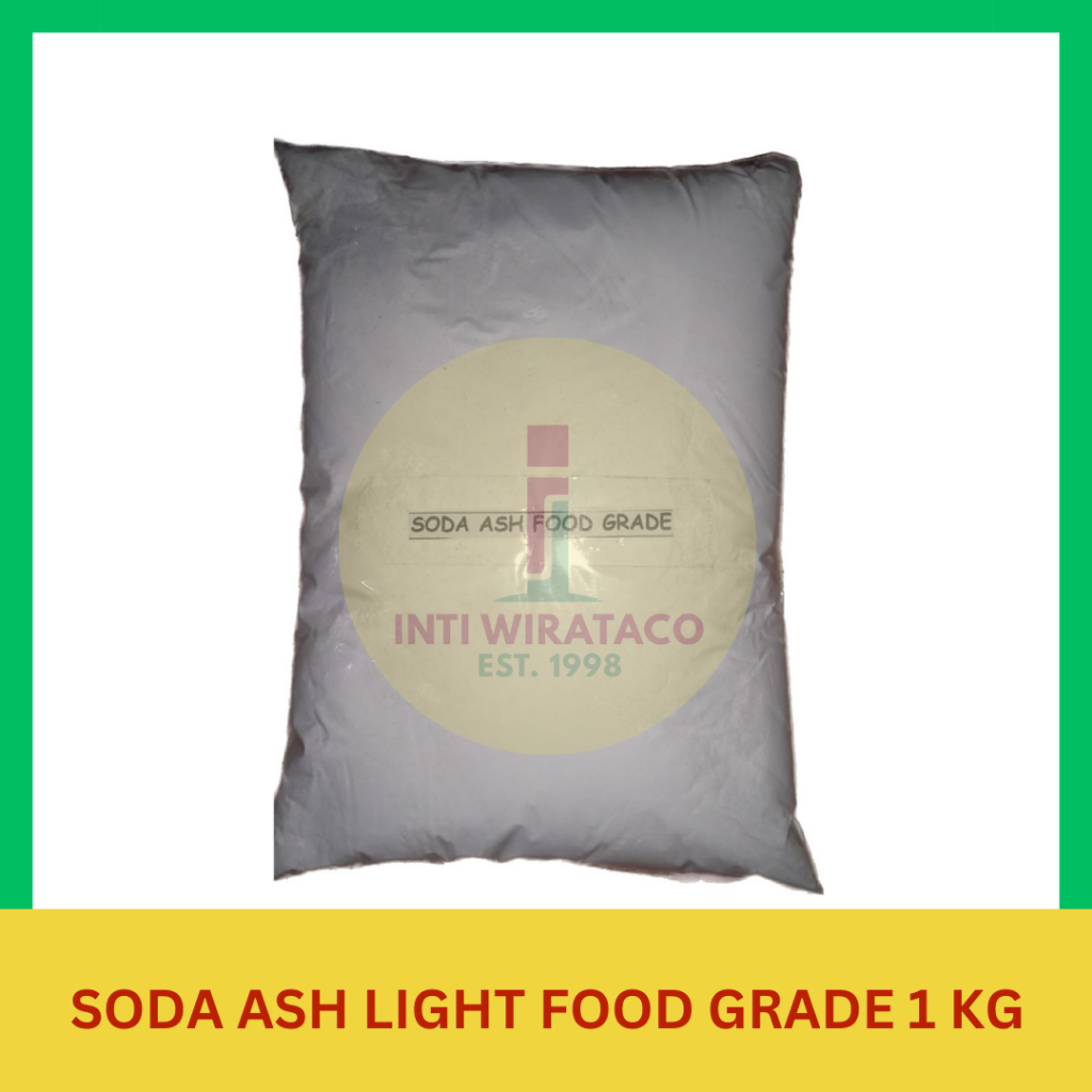 

Soda Ash Light Food Grade 1kg / Air Abu