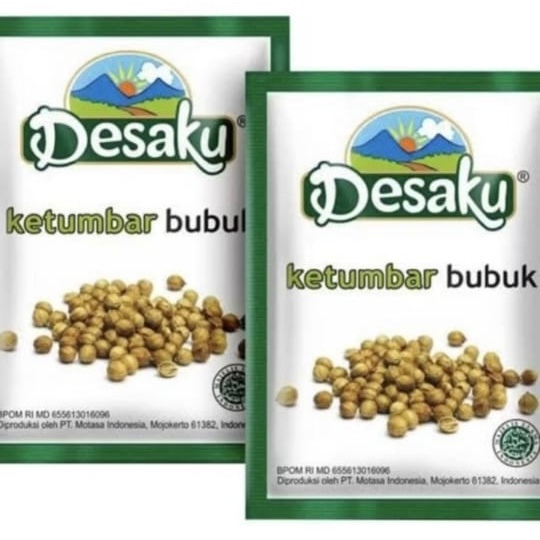 

Bumbu Desaku Ketumbar Bubuk 1 pak isi 2 renceng x 12 sachet/pcs