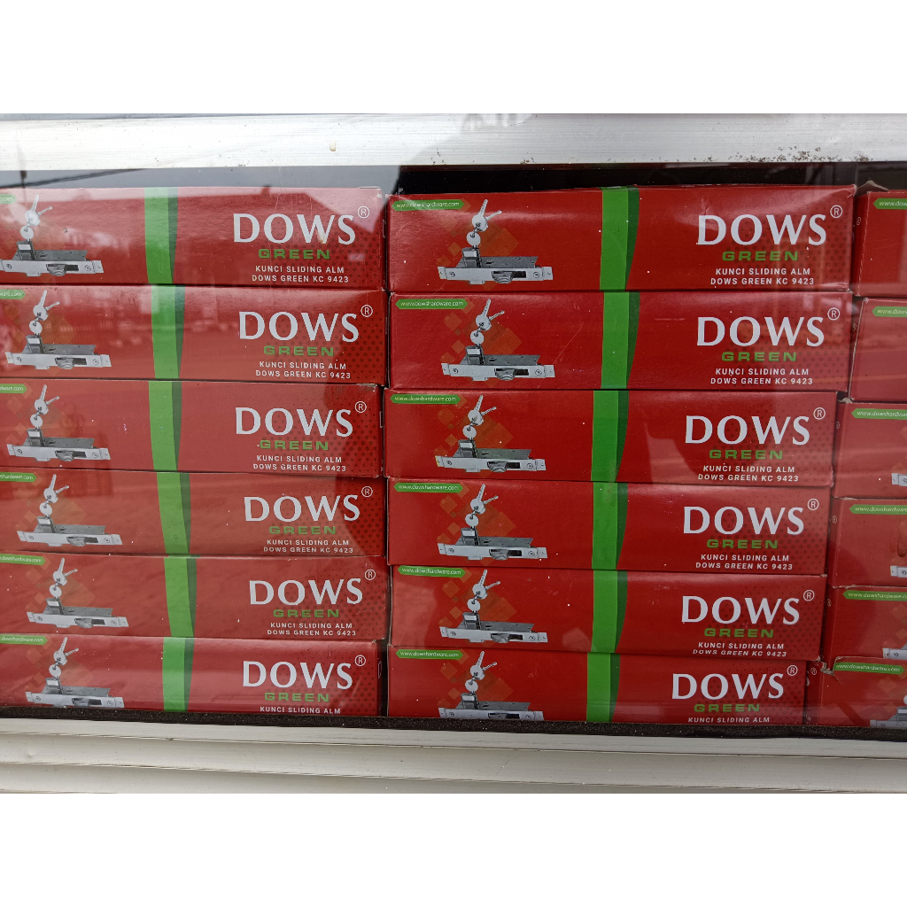 Bodi Body Kunci Sliding Geser Pintu Alumunium Model Kait