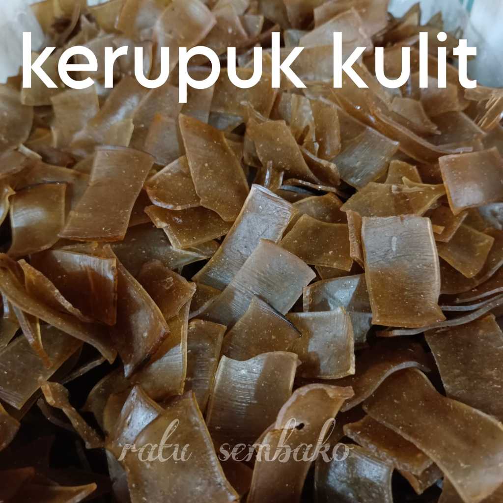 

1 kg kerupuk kulit tapioka mentah