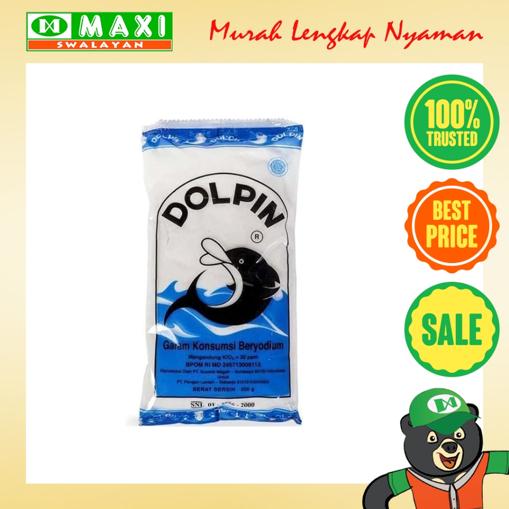 

Garam Dolpin Kemasan 500gr