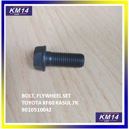 BAUT FLYWHEEL TOYOTA KIJANG KAPSUL KF60 7K BOLT, FLYWHEEL SET ORI