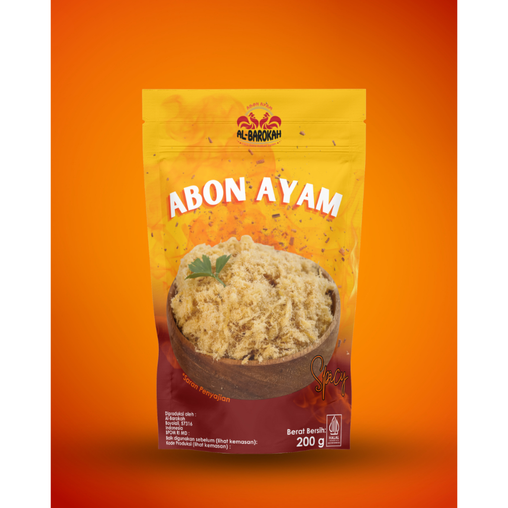 

Abon Ayam Premium Al-Barokah | Rasa Pedas