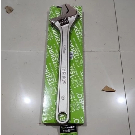 KUNCI INGGRIS 18" TEKIRO ADJUSRABLE WRENCH TEKIRO 18 INCH KUNCI BACO TEKIRO UKURAN 450MM 18" TEKIRO 