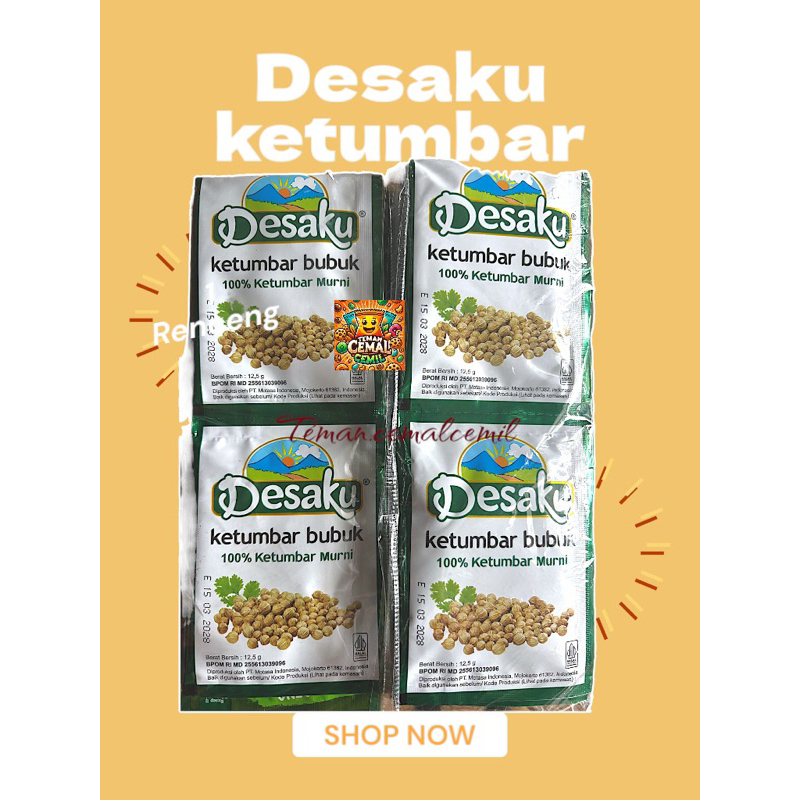 

Desaku Ketumbar Bubuk renceng (12pcs)
