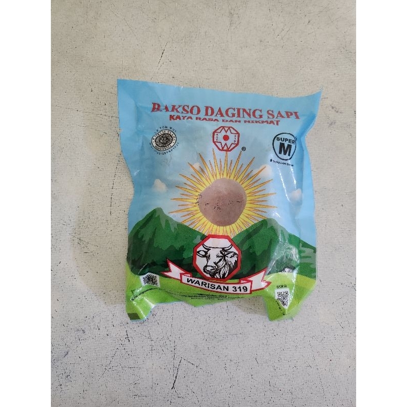 

Bakso Daging Sapi Warisan 319 Super M isi 10 btr