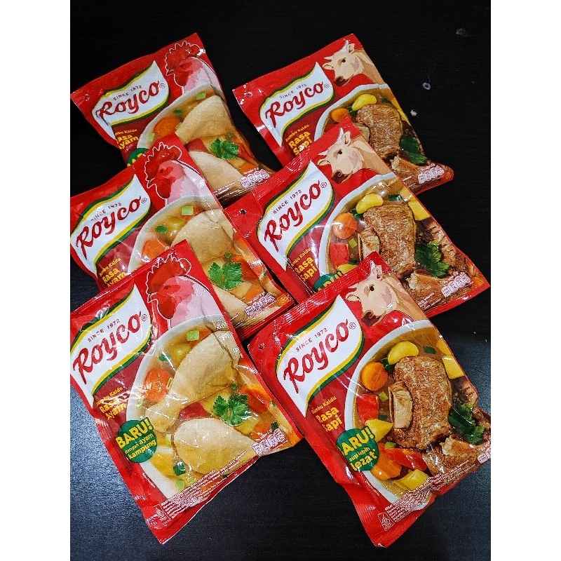 

Royco Bumbu Kaldu penyedap makanan ayam kampung dan daging