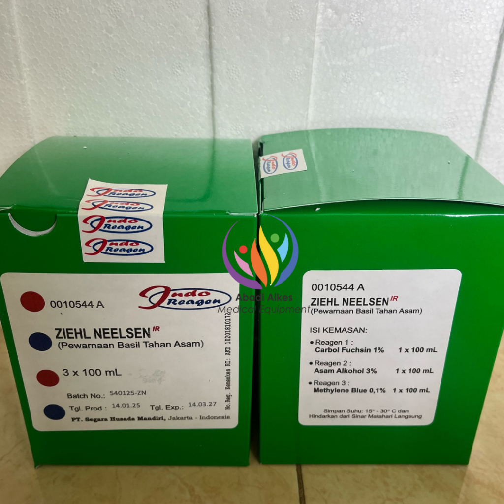 INDOREAGEN Ziehl Neelsen Set 3x100ml