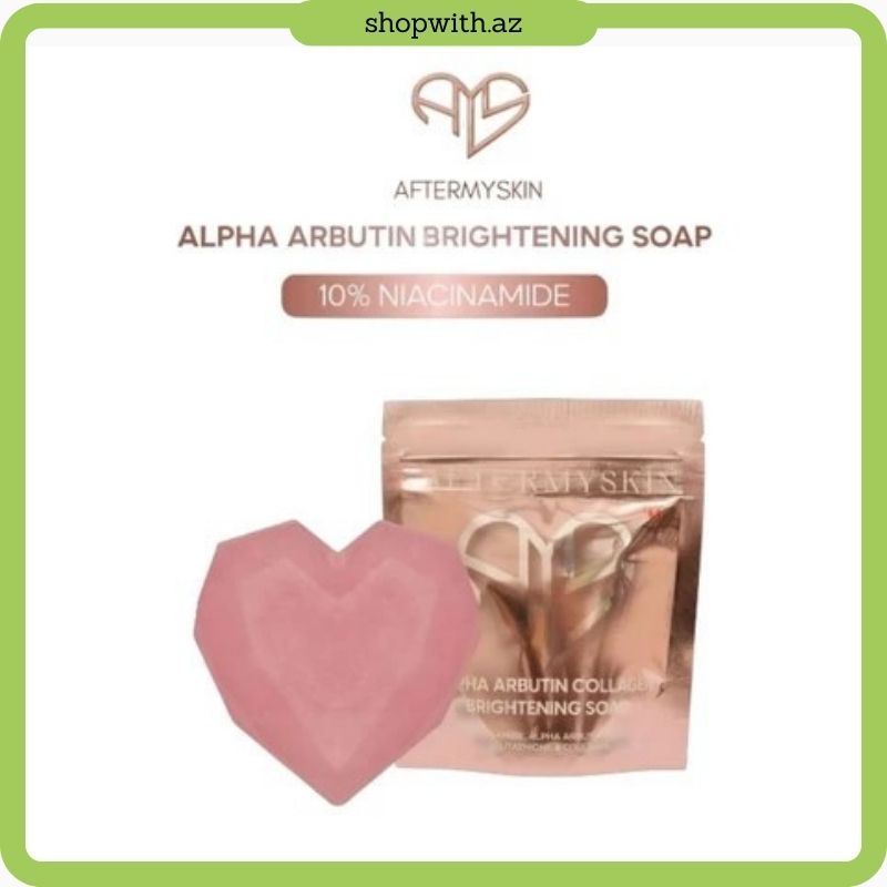 AFTERSKIN Alpha Arbutin Brightening Soap by Afterskin | Sabun Love Afterskin | AFTERMYSKIN