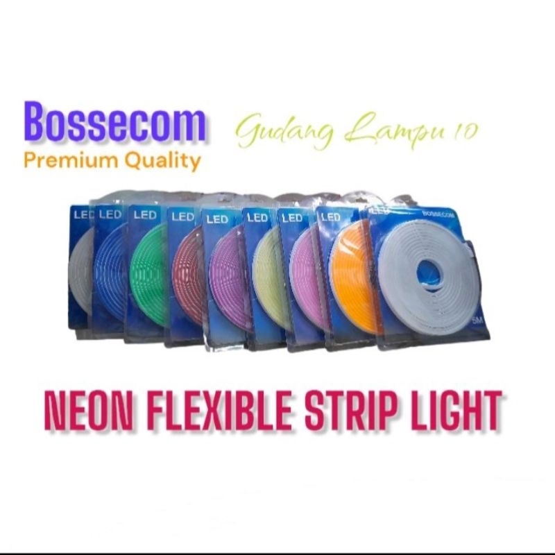 Lampu Led Neon Flex 12 Volt Roll 5 Meter