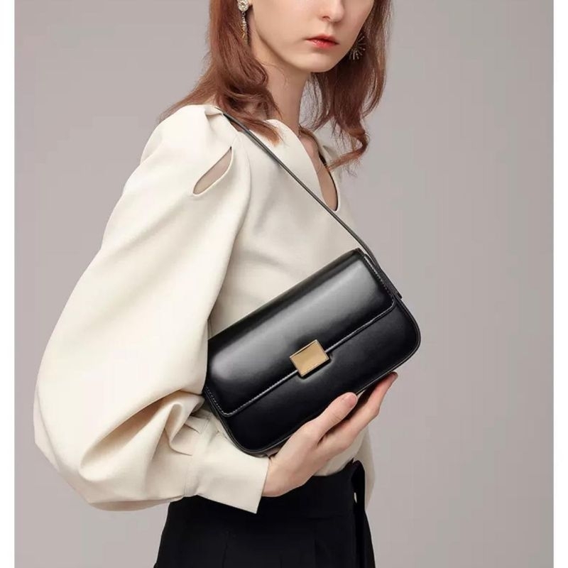 Tas bahu Wanita / Handbag / Tas kulit sapi asli / Baguette bag / sling bag / tas celine
