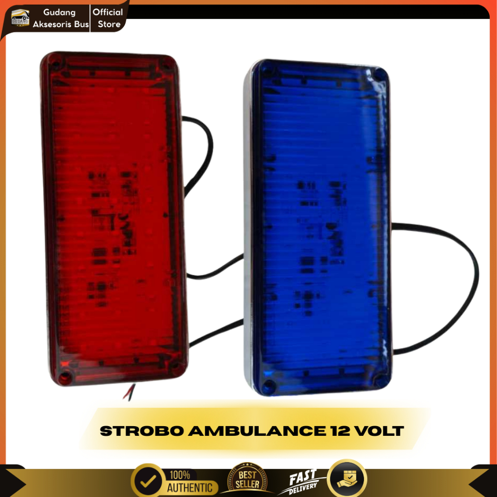 LAMPU STROBO AMBULANCE 12V/LAMPU STROBO TERMURAH