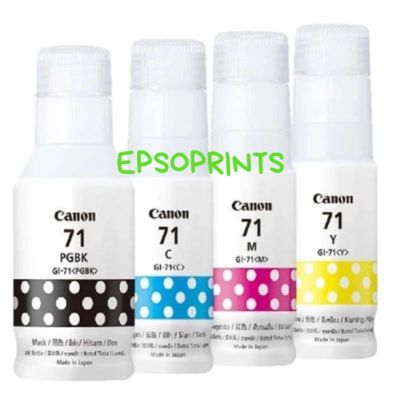 Tinta canon G1020 G2020 G3020 G4020 GI71 tinta canon 71