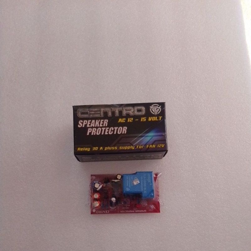 kit driver tunersys Centro speaker protector ac 12- 15 volt relay 30 A Pluss supply for fan 12v