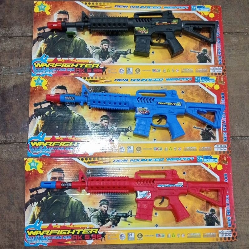 ST24-G42 PISTOLAN MAINAN KRETEK TANPA BATERAI