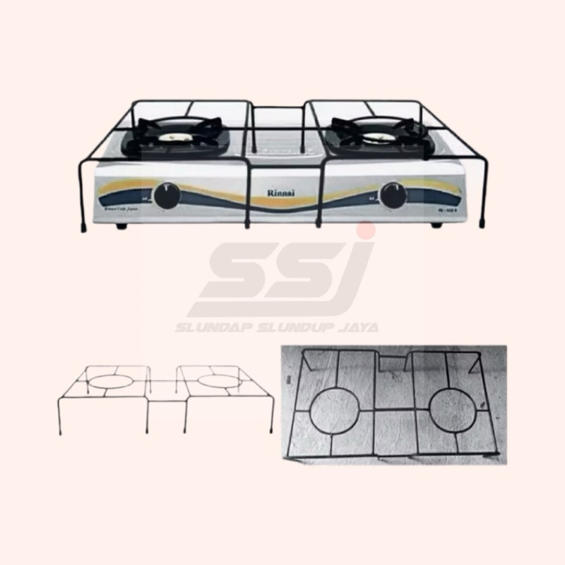 Dudukan Kompor Rangkak JUMBO kompor Tungku Rangkai Janggrak Kompor JUMBO  2 Tungku