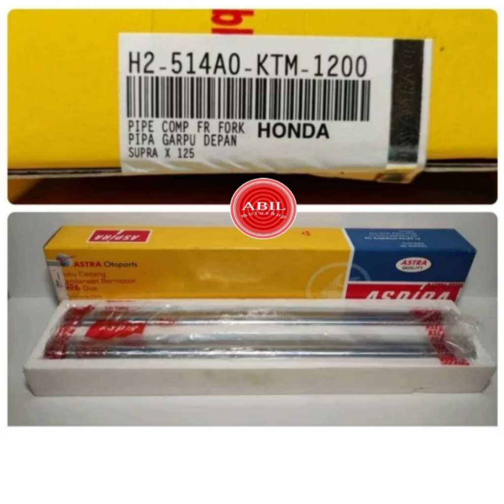 As shock depan ASPIRA  supra x 125 sepasang - KTM