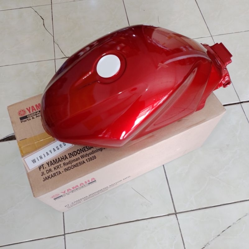 FUEL TANK TANGKI TENGKI BENSIN VIXION OLD LAMA MERAH MARUN ORIGINAL YAMAHA