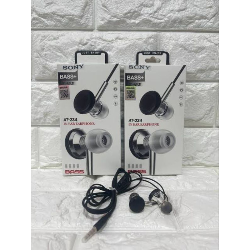 Termurah headset sport earphones Super Bass original SONY