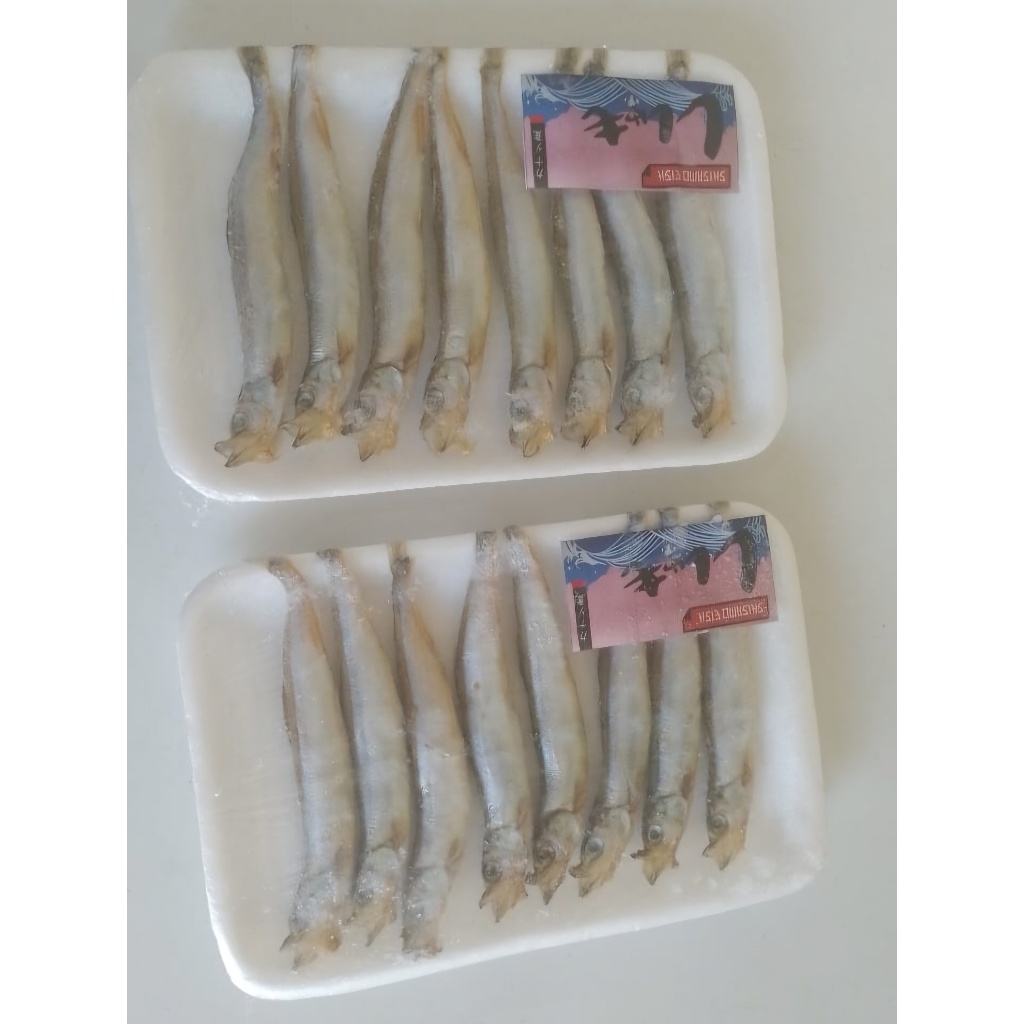 

Shisamo Capelin Jepang Premium, per tray (isi 8pcs)