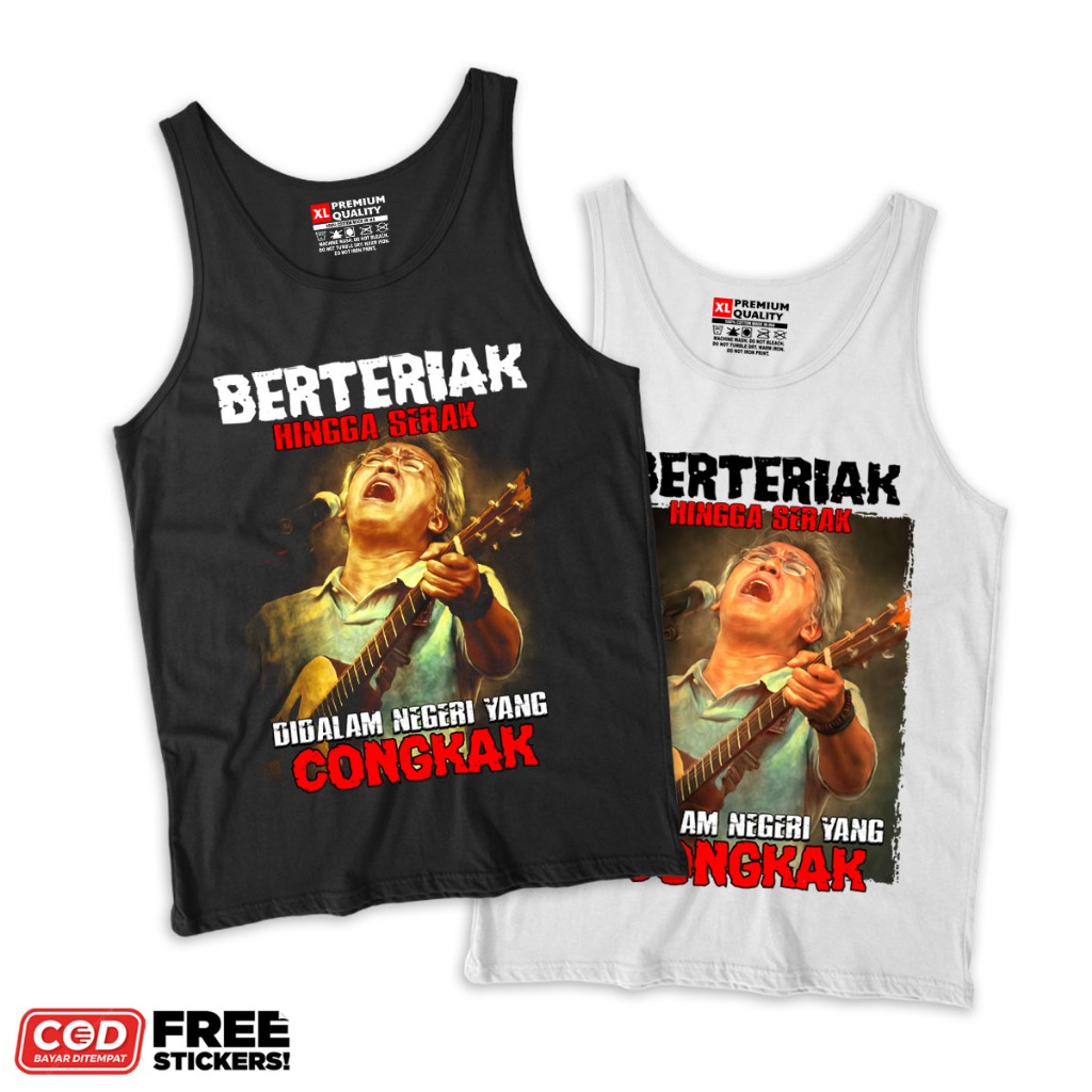 Kaos Oblong Lekbong Iwan fals Sumbang bahan Katun | Lekbong Iwan fals | Baju Lekbong Oblong Pria Wan