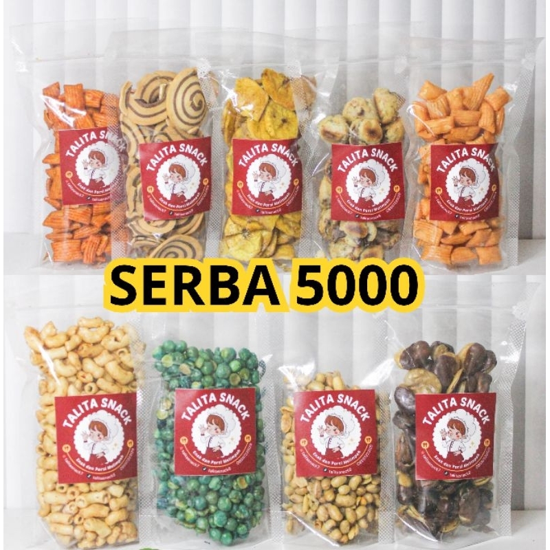 

Aneka snack serba 5.000 /jajan timbangan termurah