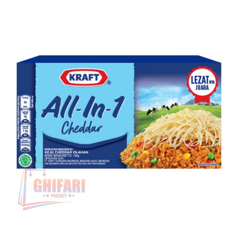 

KRAFT Keju All In 1 Box 150 g