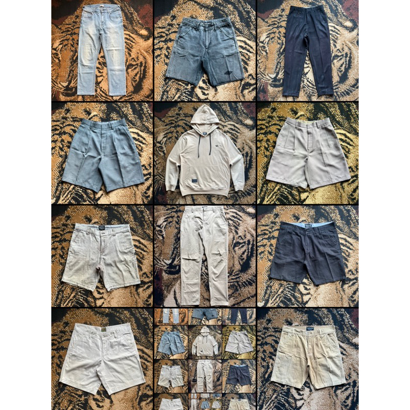 CELANA CHINO PRIA // SHORT PANTS // GUESS / PULL & BEAR // SKINNY CHINO // HOODIE // CELANA PENDEK P
