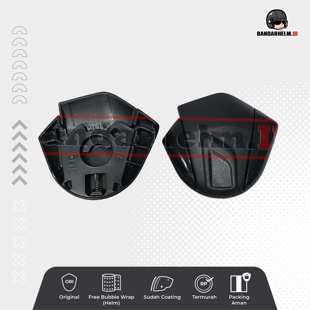 Kuncian / Penutup Kaca helm Zeus 611 / 611C ORIGINAL ZEUS