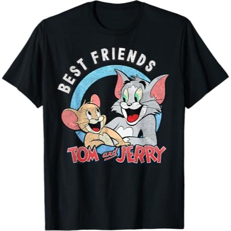 BAJU KAOS - Tom And Jerry Best Friends Portrait T-Shirt