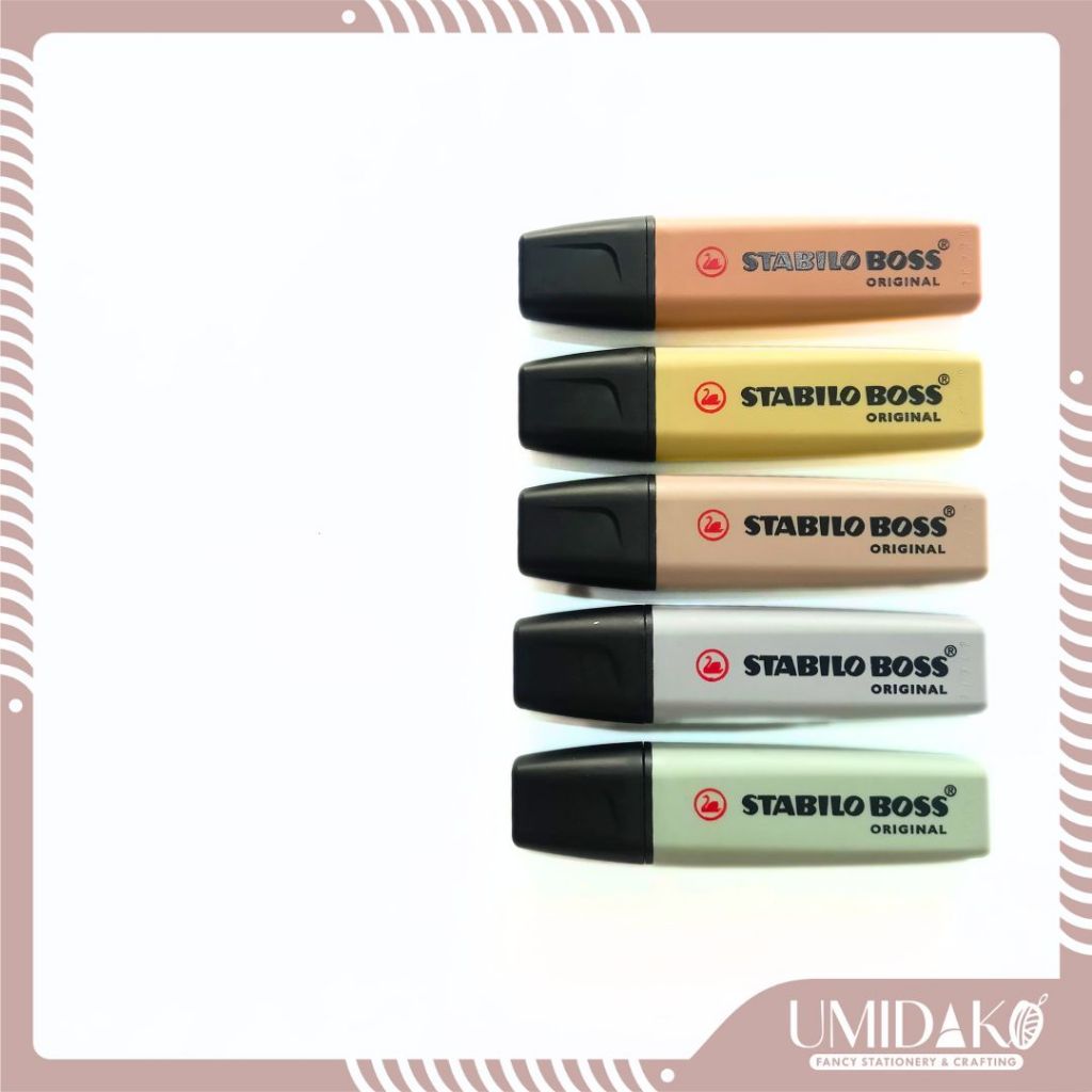 

[UMIDAKO] STABILO BOSS ORIGINAL / HIGHLIGTER NATURAL / STABILO BOSS NATURECOLORS