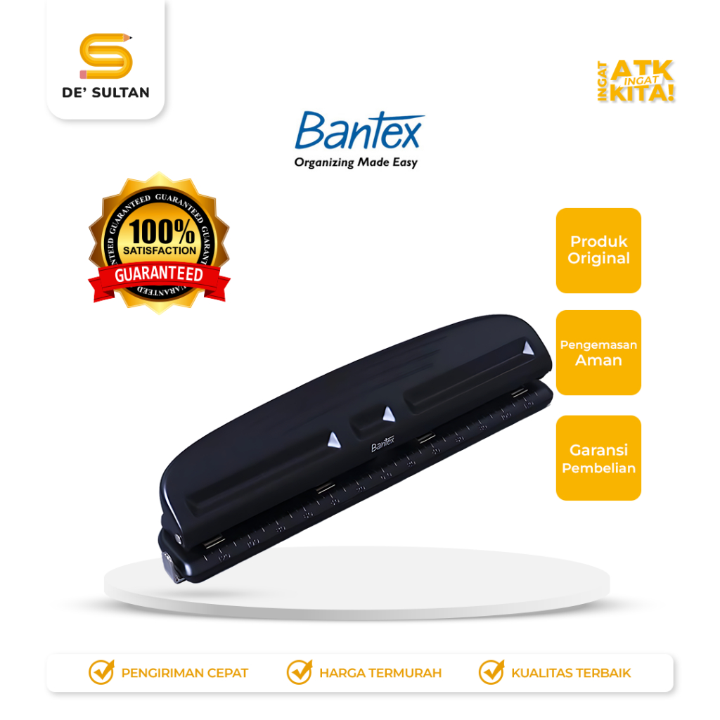 

BANTEX 4 PEMBOLONG KERTAS/ HOLE PUNCH BD6444 (1PC)