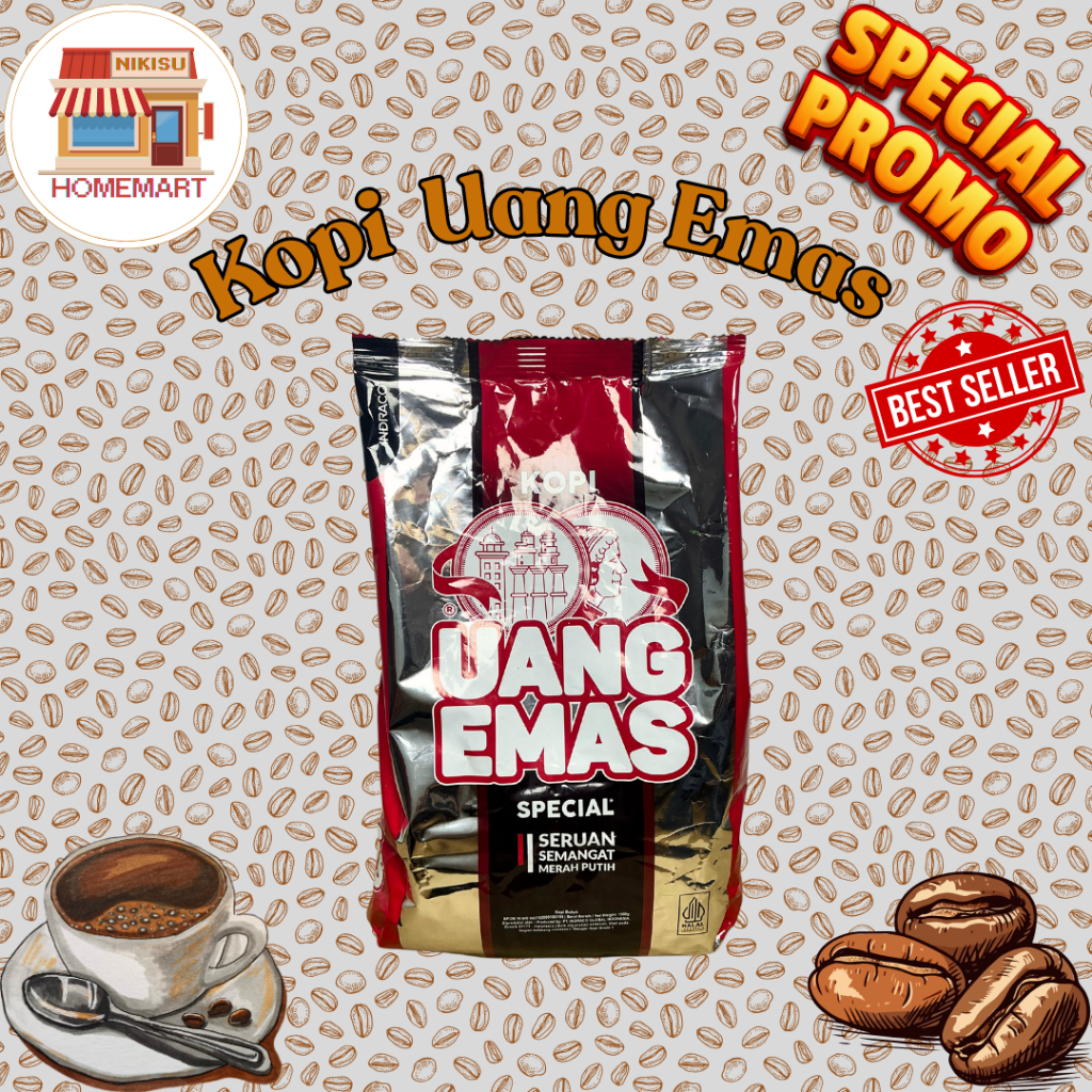

KOPI UANG EMAS 1 KG kopi uang emas kemasan 1 KG Termurah
