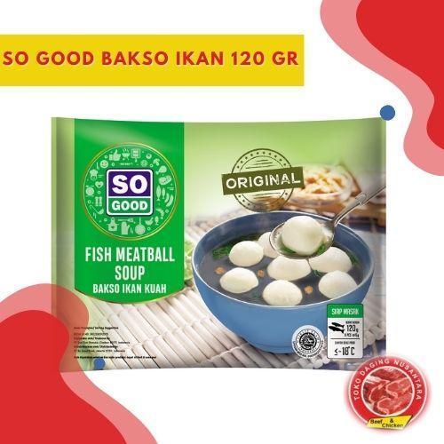 

SO GOOD BAKSO IKAN 120 GR
